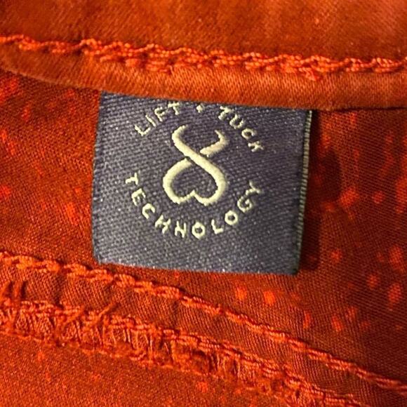 Nydj‎ Red reptile print skinny jeans - Picture 7 of 9